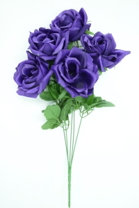 Purple Satin May Rose Bush x5  (Lot of 1) SALE ITEM